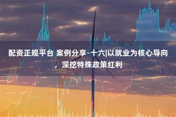 配资正规平台 案例分享-十六|以就业为核心导向，深挖特殊政策红利